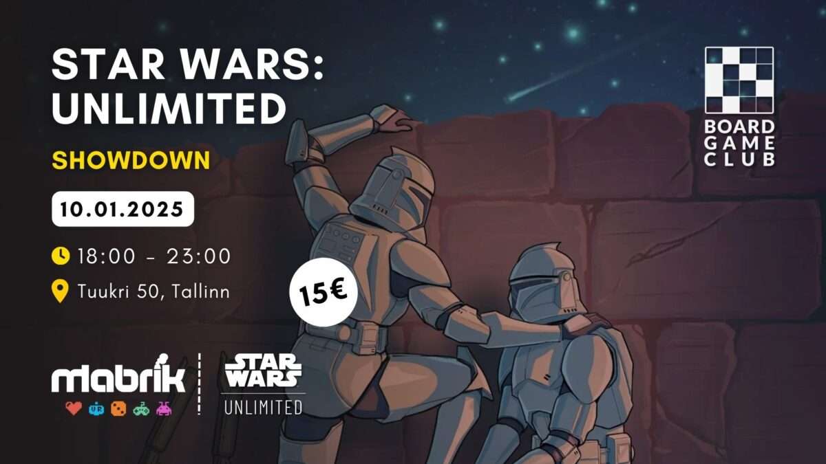 Events - 10.01.2025 - Star Wars: Unlimited - Showdown