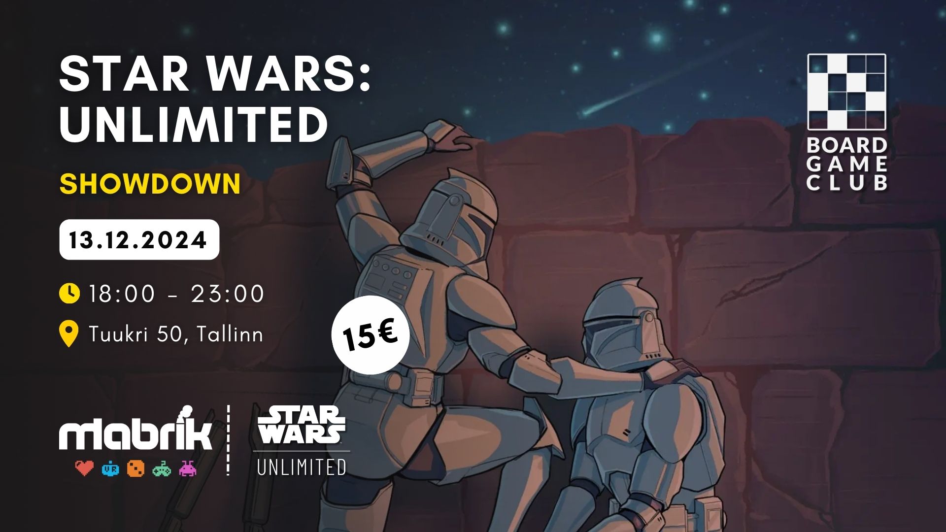 Events - 13.12.2024 - Star Wars: Unlimited - Showdown