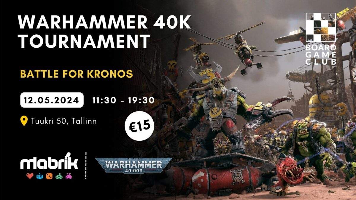 Events - 12.05.2024 - Warhammer 40k - Battle For Kronos