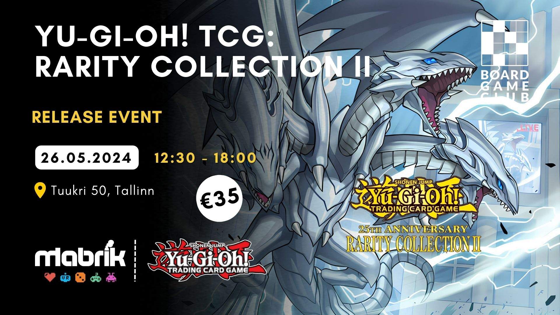 Events - 26.05.2024 - Yu-Gi-Oh! TCG: Rarity Collection II - Pre-Release