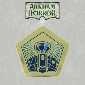 Arkham Horror Lead Investigator Pin Badge – Limited Edition