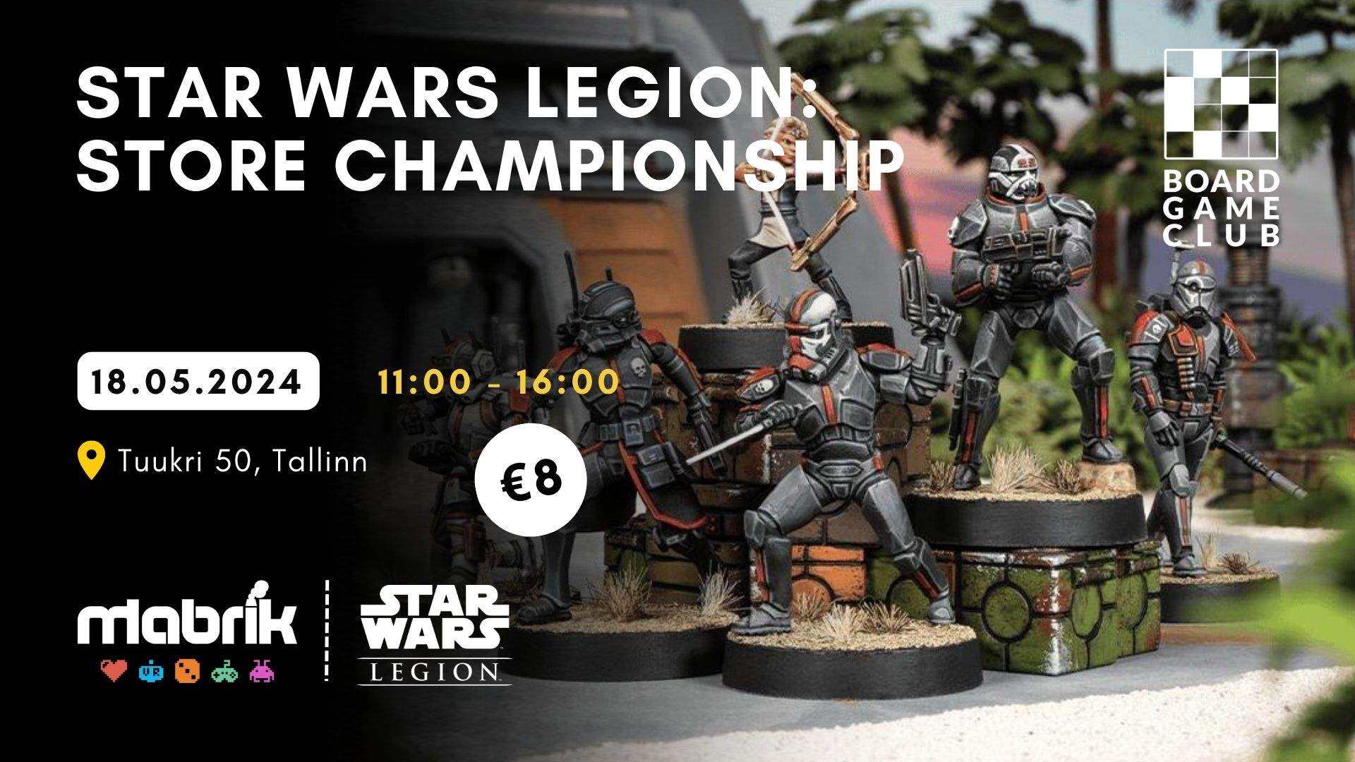 Events - 18.05.2024 - Star Wars Legion - Open Tournament