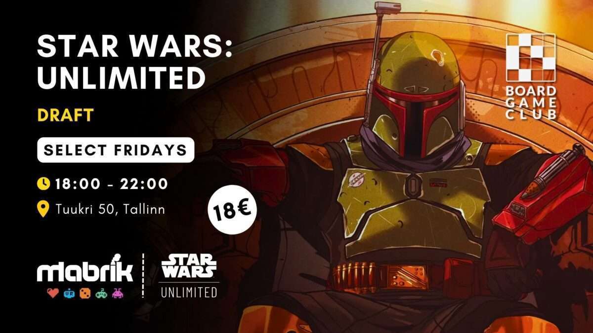 Events - Select Fridays - Star Wars: Unlimited - Draft