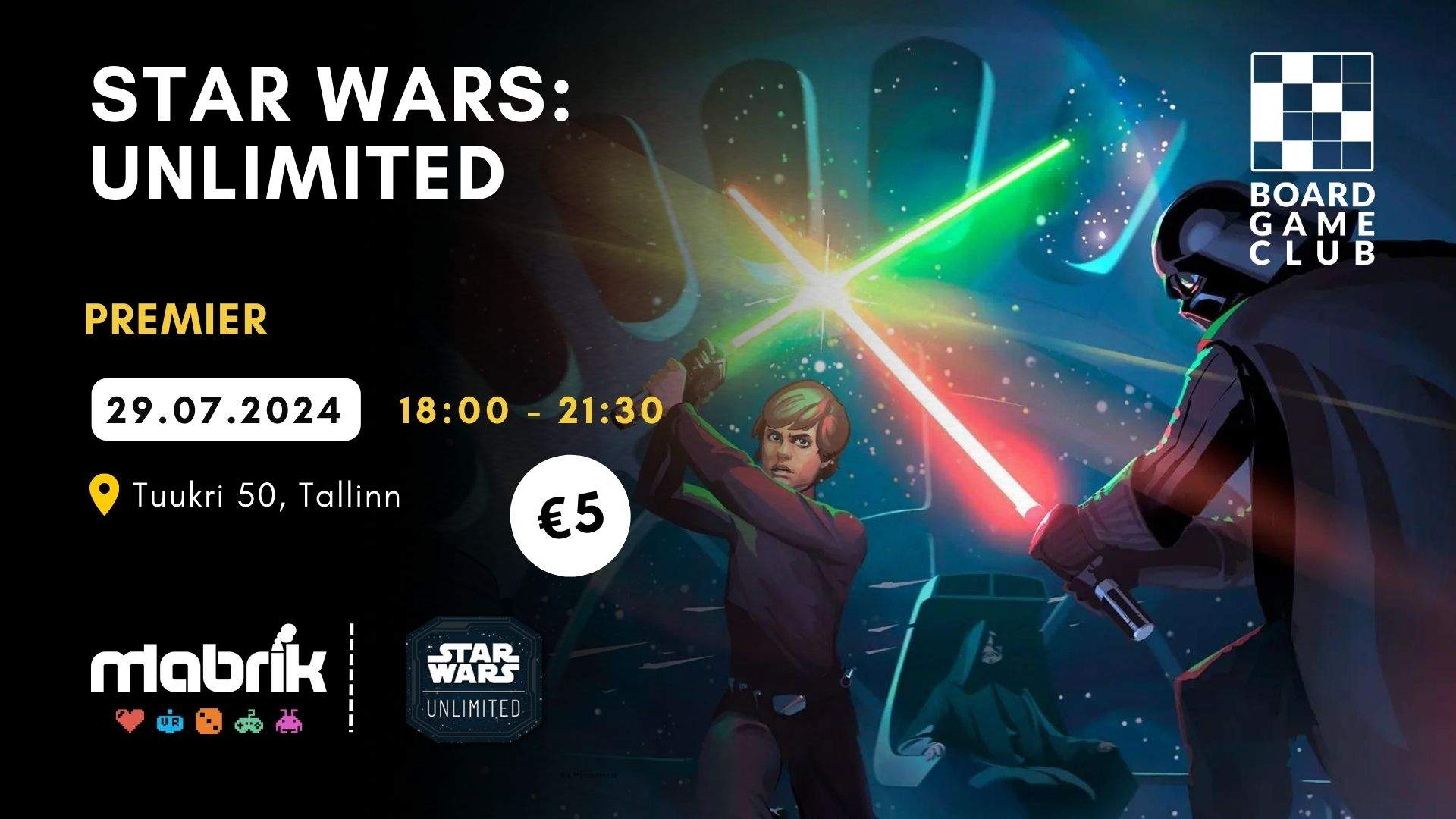 Events - 29.07.2024 - Star Wars: Unlimited - Premier