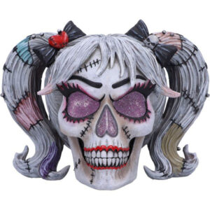 Drop Dead Gorgeous: Pins & Needles Skull Figure 15 cm