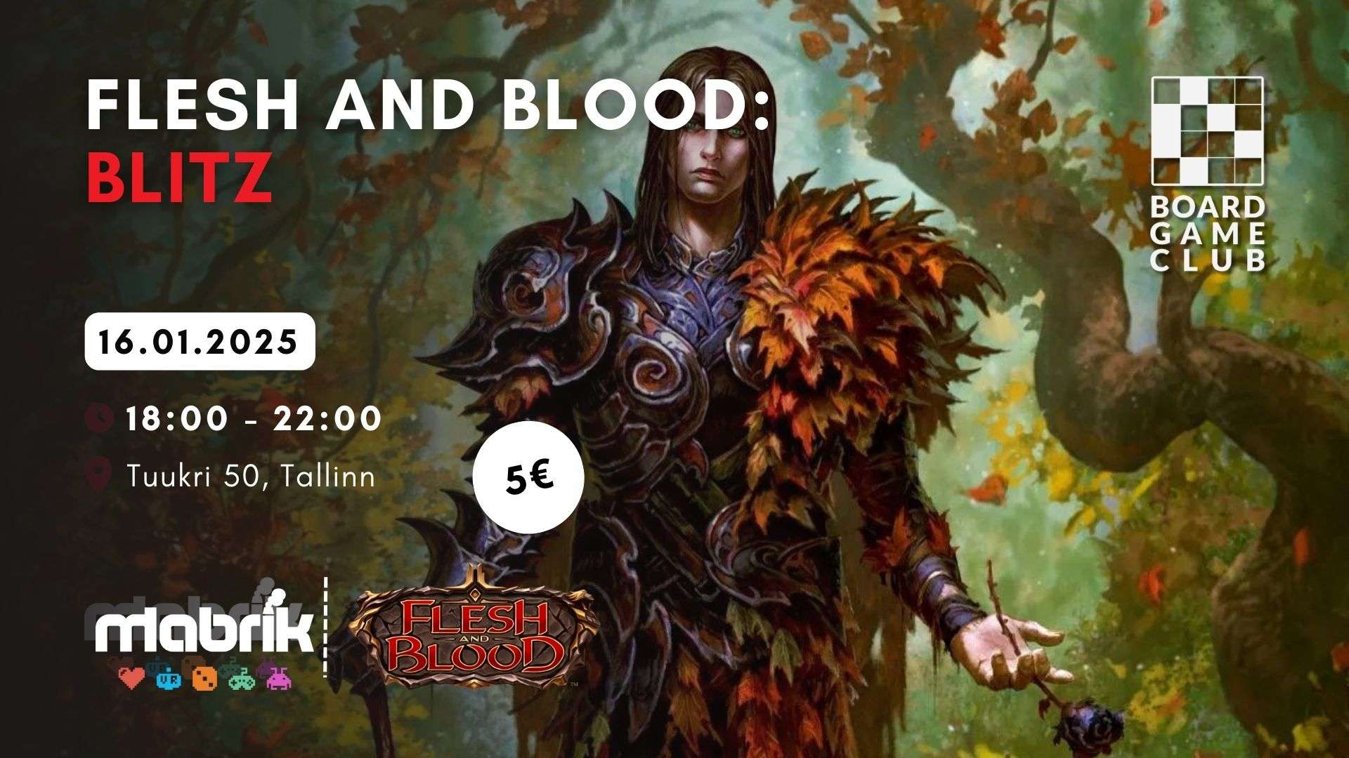 Events - 16.01.2025 - Flesh and Blood - Blitz