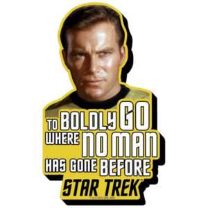 Magnet Star Trek - Kirk Quote