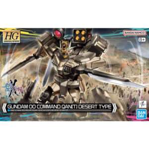 Bandai: HG Gundam Model Kit 1/144 - 00 Command Qan[T] 13 cm