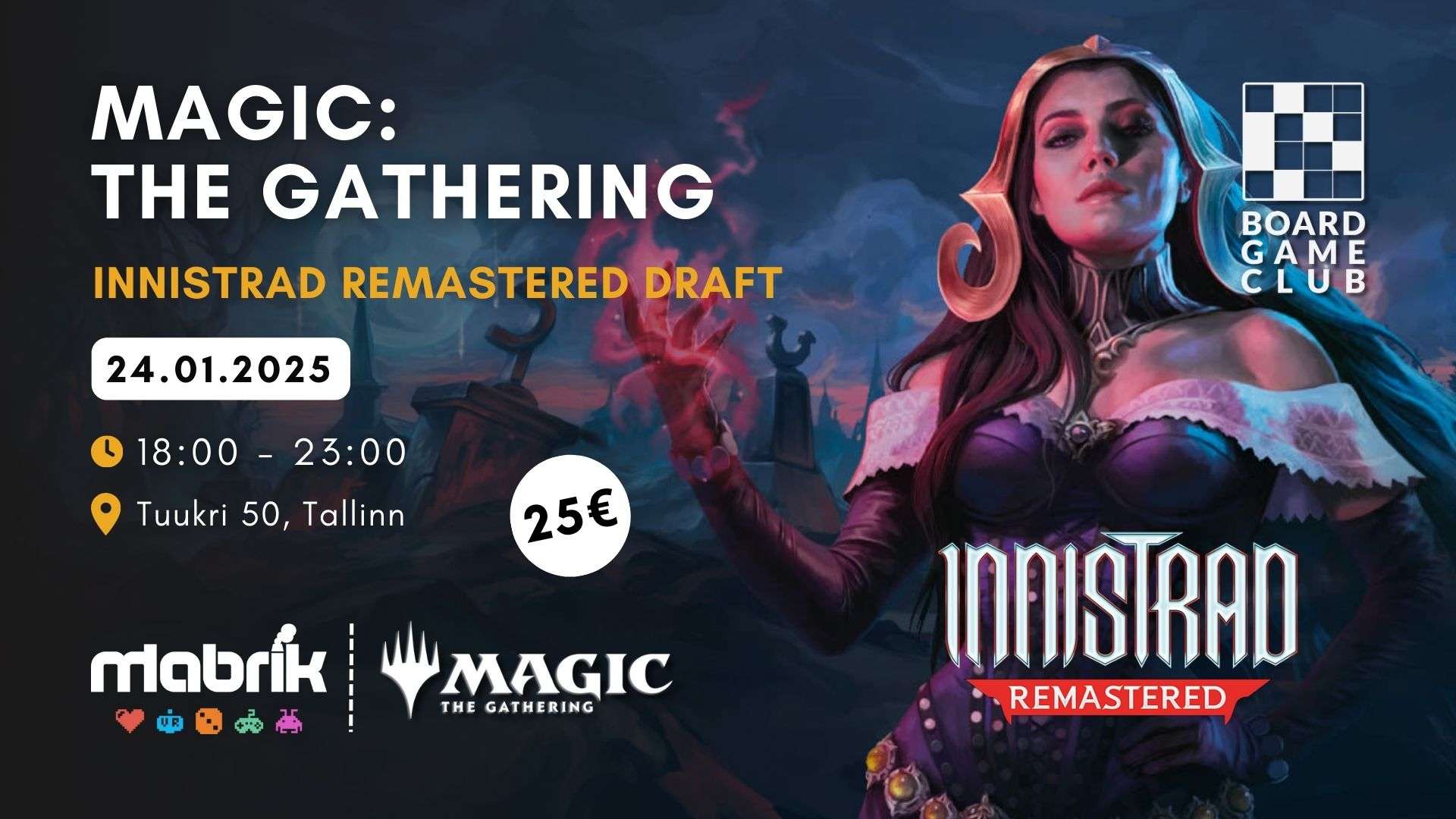 Events - 24.01.2025 - Innistrad Remastered Draft