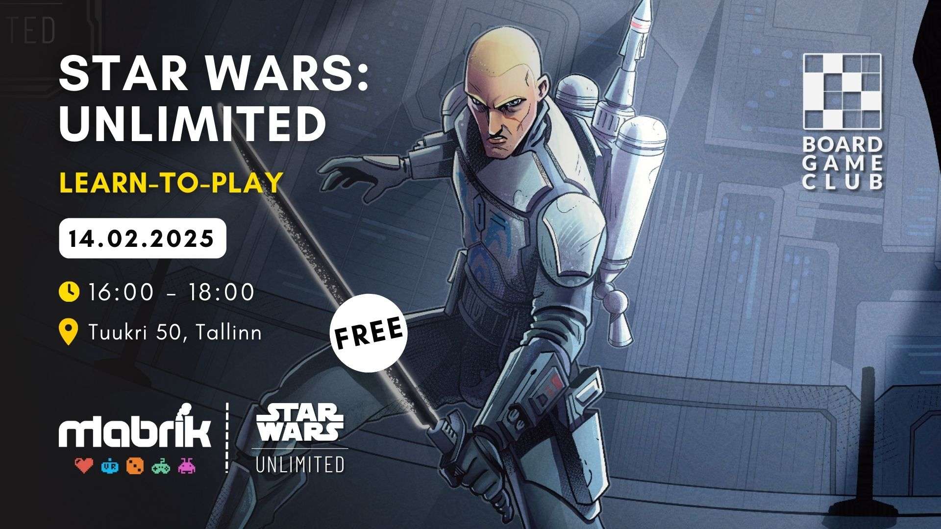 Events - Star Wars: Unlinited - Learn to Play