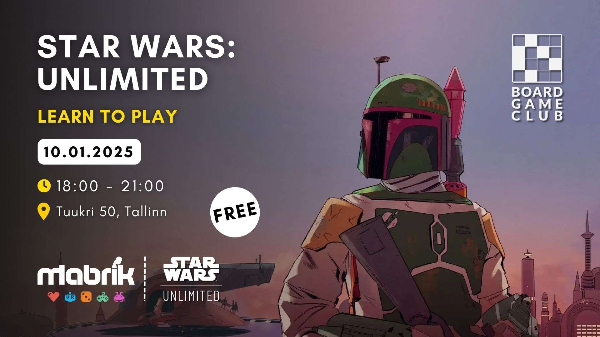 Events - Star Wars: Unlinited - Learn to Play