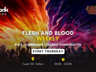 Events - Flesh and Blood - Every Thursday