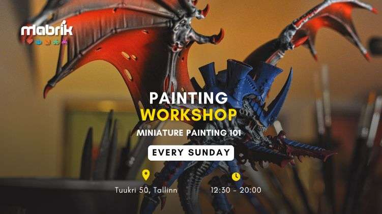 Events - Painting Workshop - Every Sunday