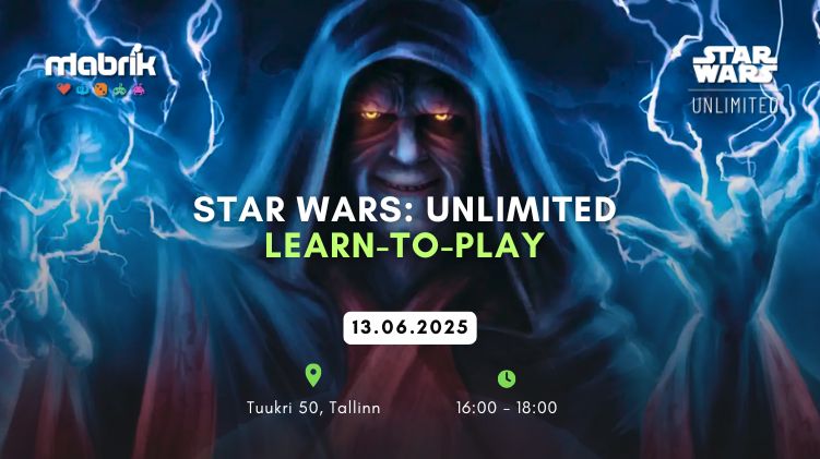 Events - 26,04,2025 - Star Wars: Unlimited - Lear-to-play