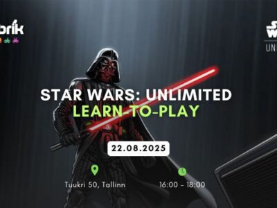 Events - 22,08,2025 - Star Wars: Unlimited - Lear-to-play