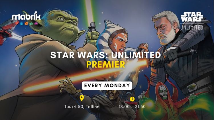 Events - Star Wars: Unlimited Premier - Every Monday