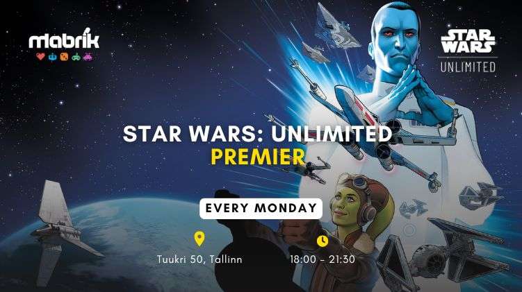 Events - Star Wars: Unlimited Premier - Every Monday