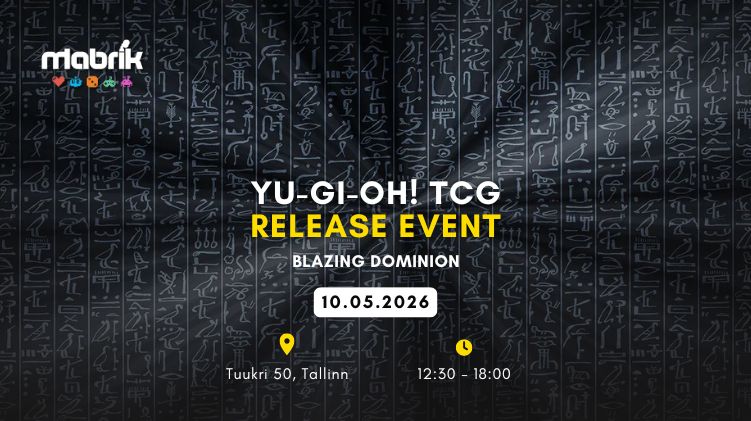 Events - 10.05.2026 - YGO - Blazing Dominion Releases