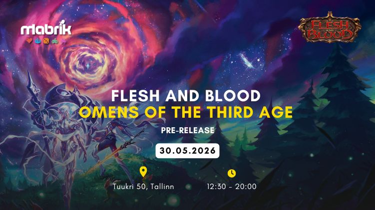 Events - 30.05.2026 - Omens of the Third Age