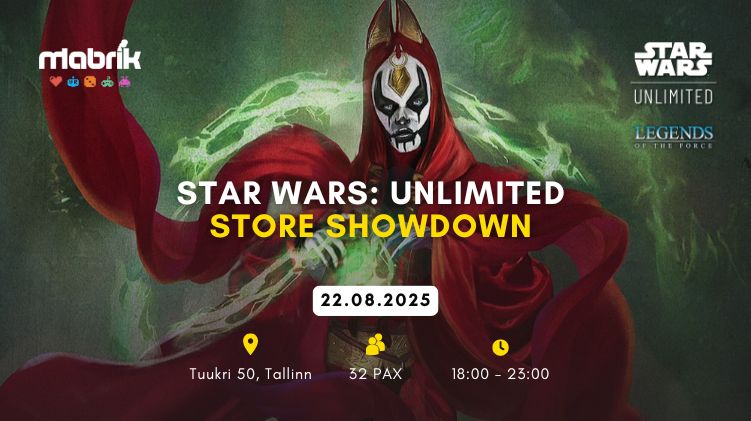 Events - 22,08,2025 - Star Wars: Unlimited - Store Showdown