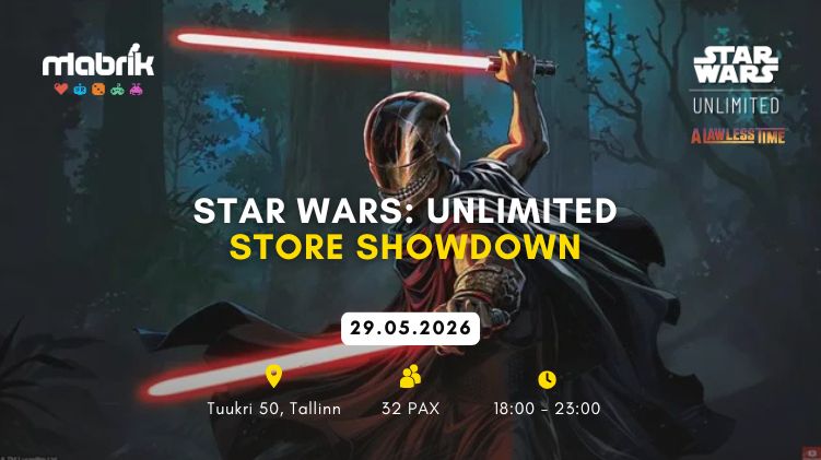 Events - 29.05.2026 - Star Wars: Unlimited - Store Showdown