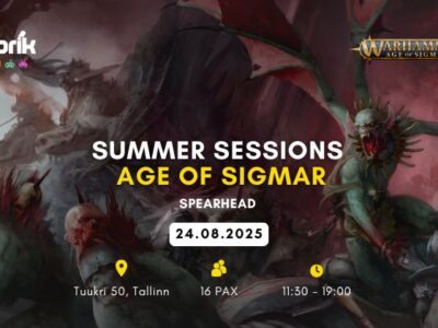 Events - Age of Sigmar: Summer Sessions - Spearhead