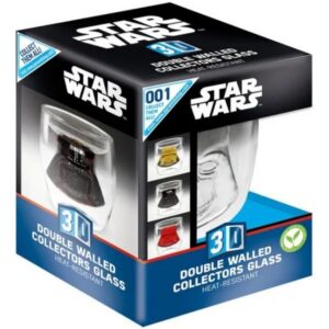 Joogiklaas Star Wars - 3D Darth Vader (230 ml)