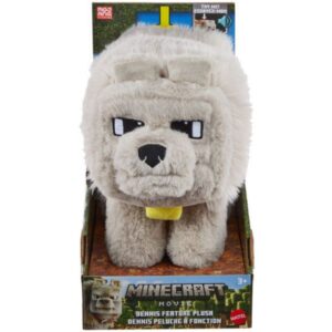 Mänguasi Minecraft Movie - Dennis the Wolf (Animatronic) 20 cm