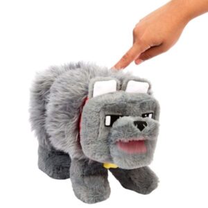 Mänguasi Minecraft Movie - Dennis the Wolf (Animatronic) 20 cm
