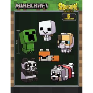 Minecraft Squishme Anti-Stress Figure - Series 5 Blind Bag 7 cm
