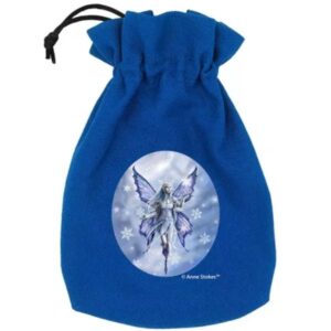 Q-Workshop Anne Stokes - Snow Fairy Dice Pouch