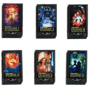 Star Wars VHS Cassettes Blind Box Enamel Pin 4 cm