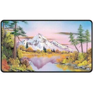 UP Bob Ross - Mighty Mountain Lake Playmat 61 x 35 cm