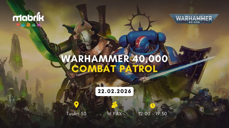Events - 22.02.2026 - Warhammer 40k - Combat Patrol