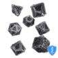 Call of Cthulhu - Metal Dice Set (7)