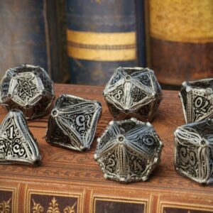 Call of Cthulhu - Metal Dice Set (7)