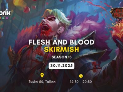 Events - 30.11.2025 - Flesh and Blood: Skirmish Season 13