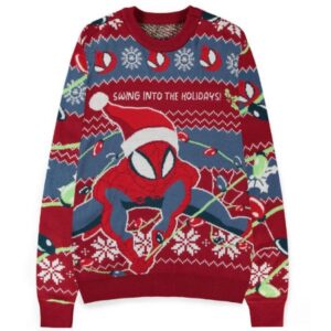 Kampsun Spider-Man - Swing into the Holidays (XL)