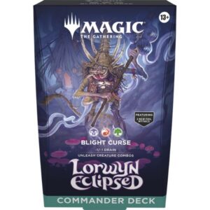 MTG Lorwyn Eclipsed Commander Deck – Blight Curse