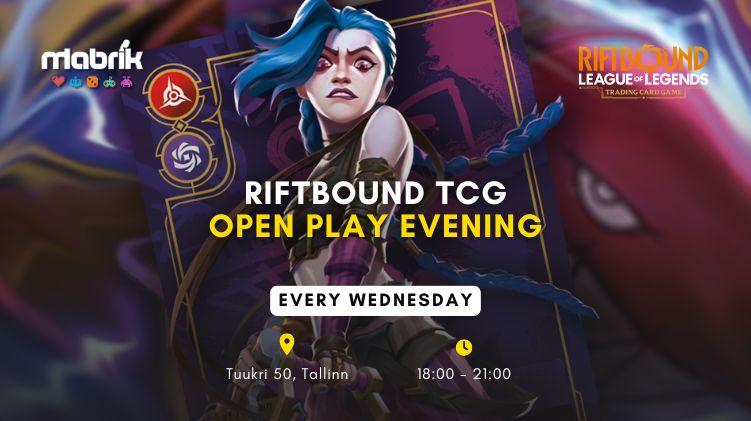 Events - Riftbound TCG - Open Play Evening