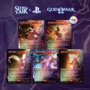 Secret Lair WPN Exclusive God of War - Greek