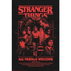 Plakat Stranger Things Season 5 - Friends Welcome 61 x 91 cm