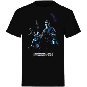 T-särk Terminator 2 - Bike Pose