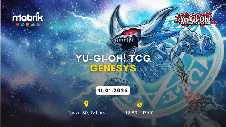 Events - 11,01,2026 - YGO - Genesys