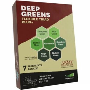 Army Painter Warpaints Fanatic - Deep Greens Triad PLUS+