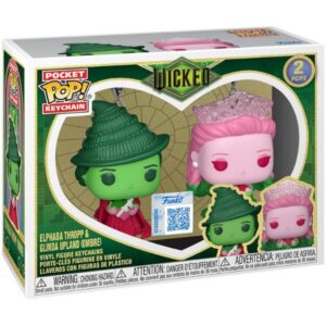Funko Pocket POP! Wicked - Elphaba & Glinda 2-Pack 4 cm