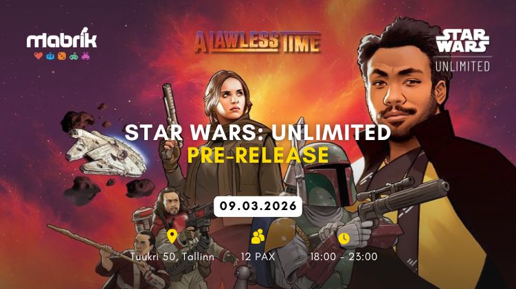 Events - 09.03.2026 - A Lawless Time PR