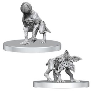 Stranger Things Unpainted Miniatures Demodogs