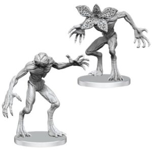 Stranger Things Unpainted Miniatures Demogorgons