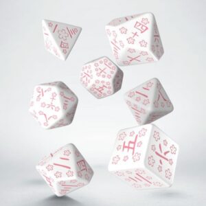 Cherry Blossoms Petals – Japanese Dice Set (7)
